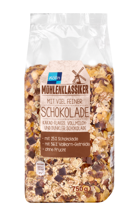 Kölln Mühlenklassiker Müsli mit feiner Schokolade