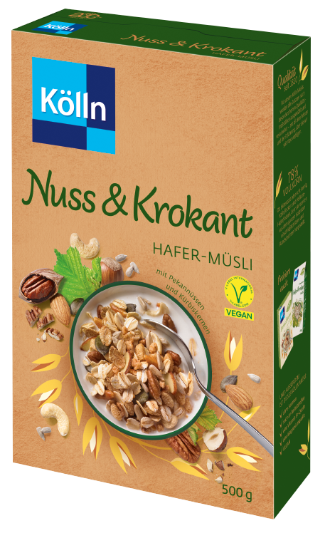 Kölln Nuss&Krokant Hafer-Müsli