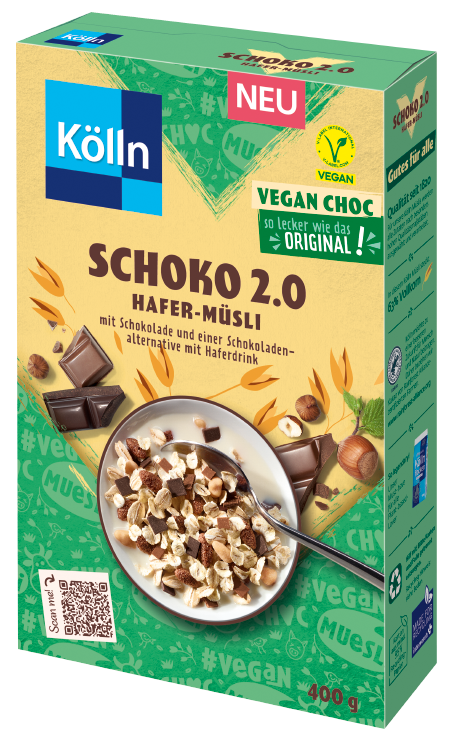Kölln Schoko 2.0 veganes Hafer-Müsli