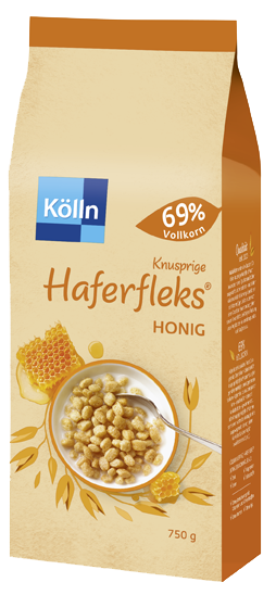 Kölln Vollkorn Haferfleks Knusper-Honig
