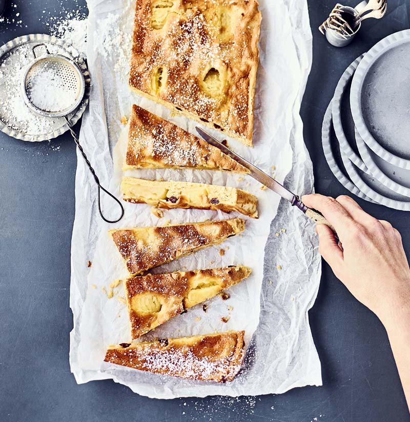 Apfelkuchen vom Blech