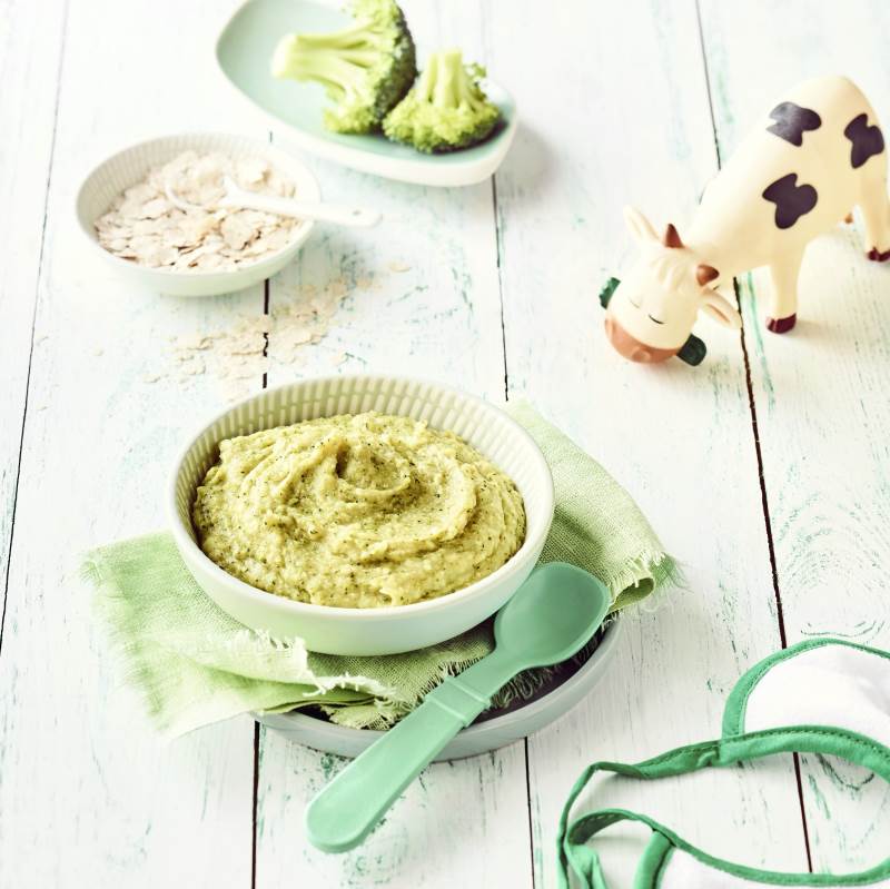 Vegetarischer Gemüse-Kartoffel-Getreidebrei