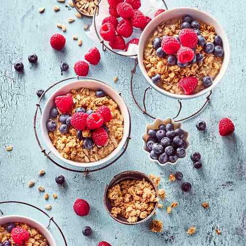 Beeren-Porridge